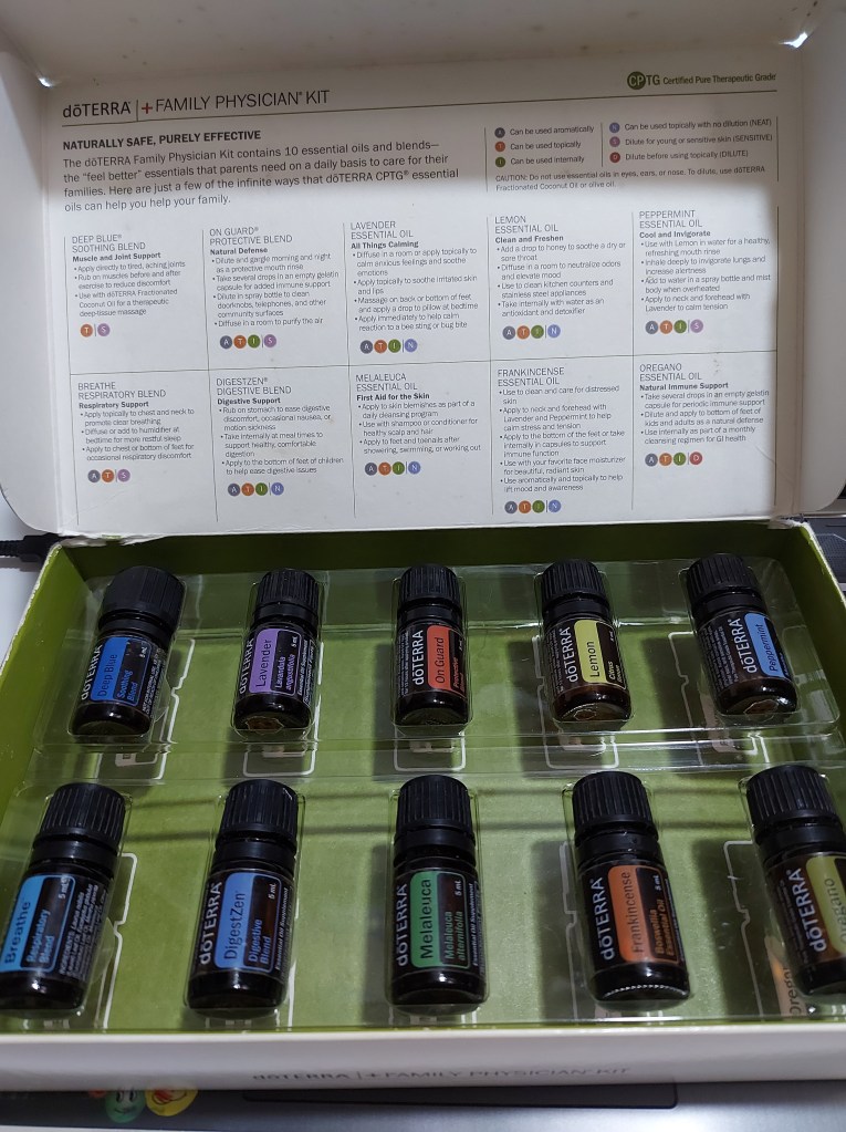 Kit esenciales doTERRA, testimonio personal.